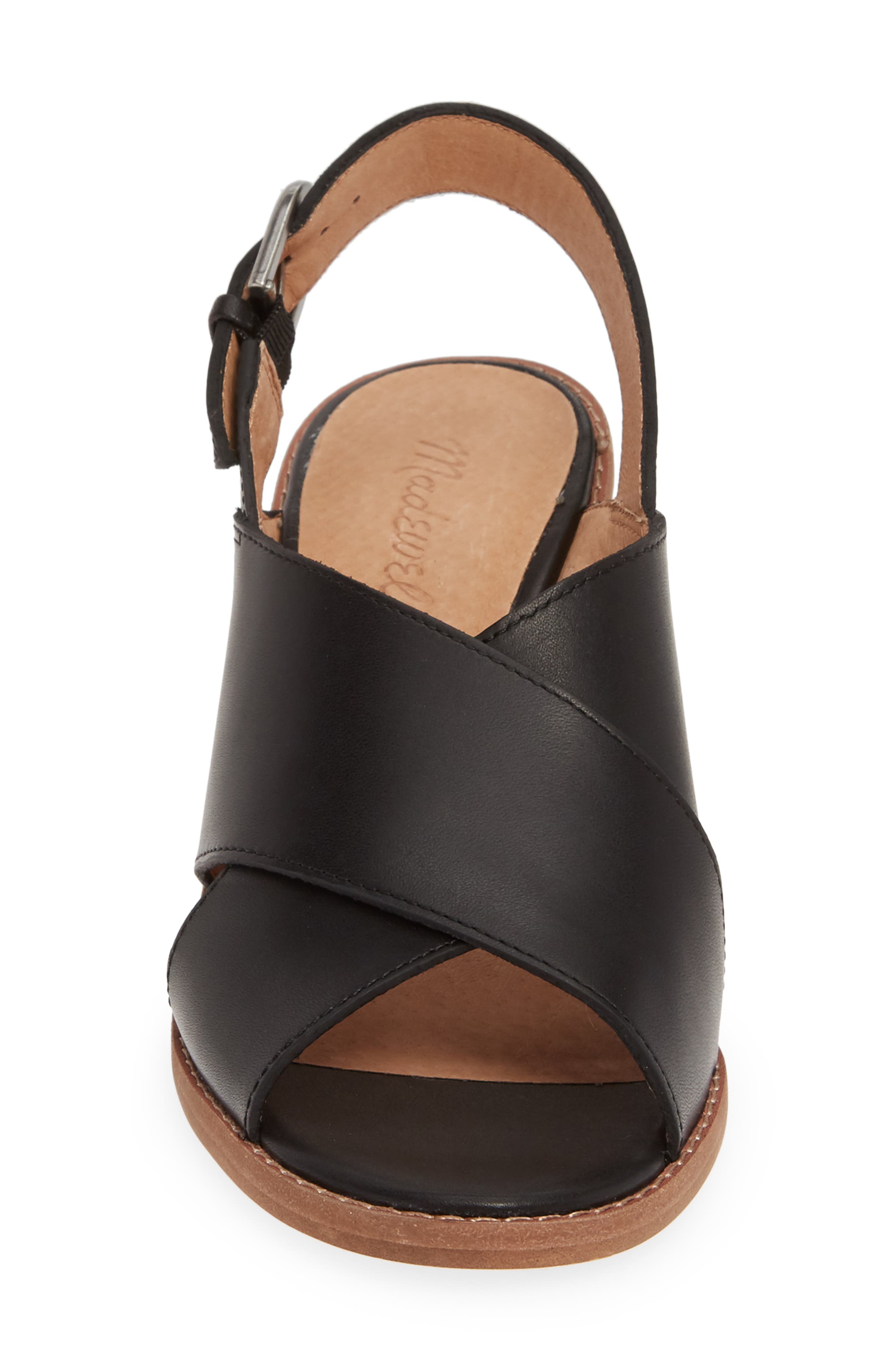 Madewell The Ruthie Crisscross Sandal, Alternate, color, 