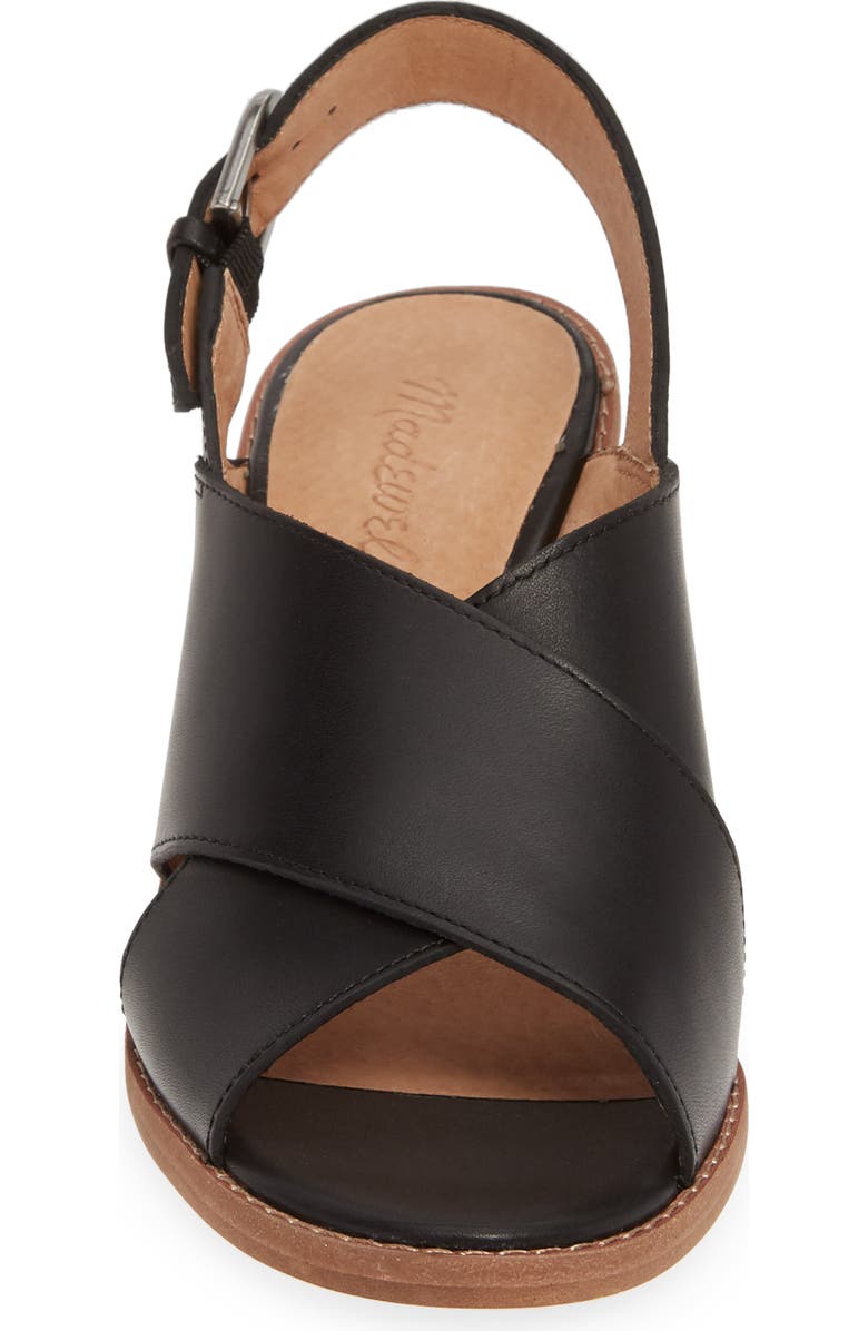 Madewell The Ruthie Crisscross Sandal, Alternate, color,