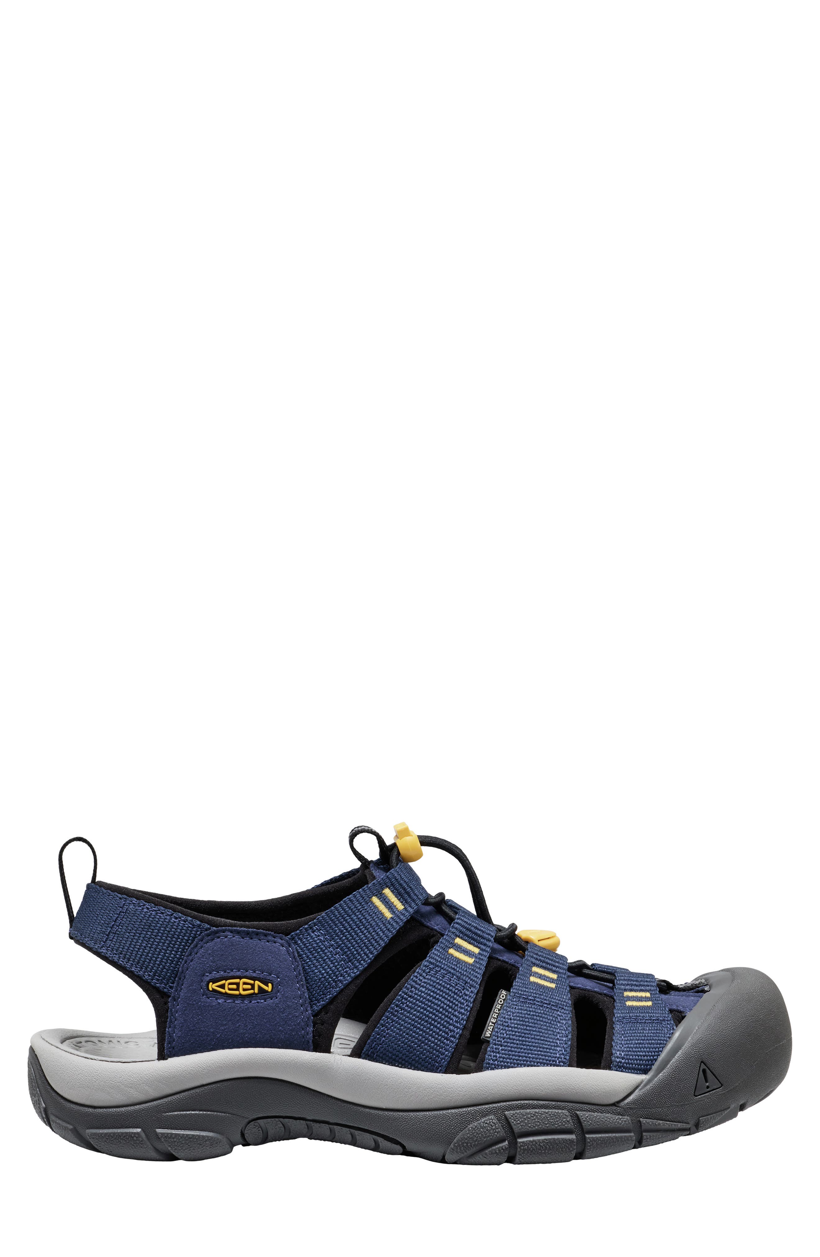 KEEN Newport H2 Water Hiking Sandal, Alternate, color, Naval Academy/ Keen Yellow