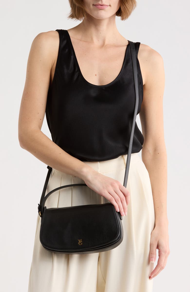 Vince Camuto Jayda Crossbody Bag, Alternate, color, Black