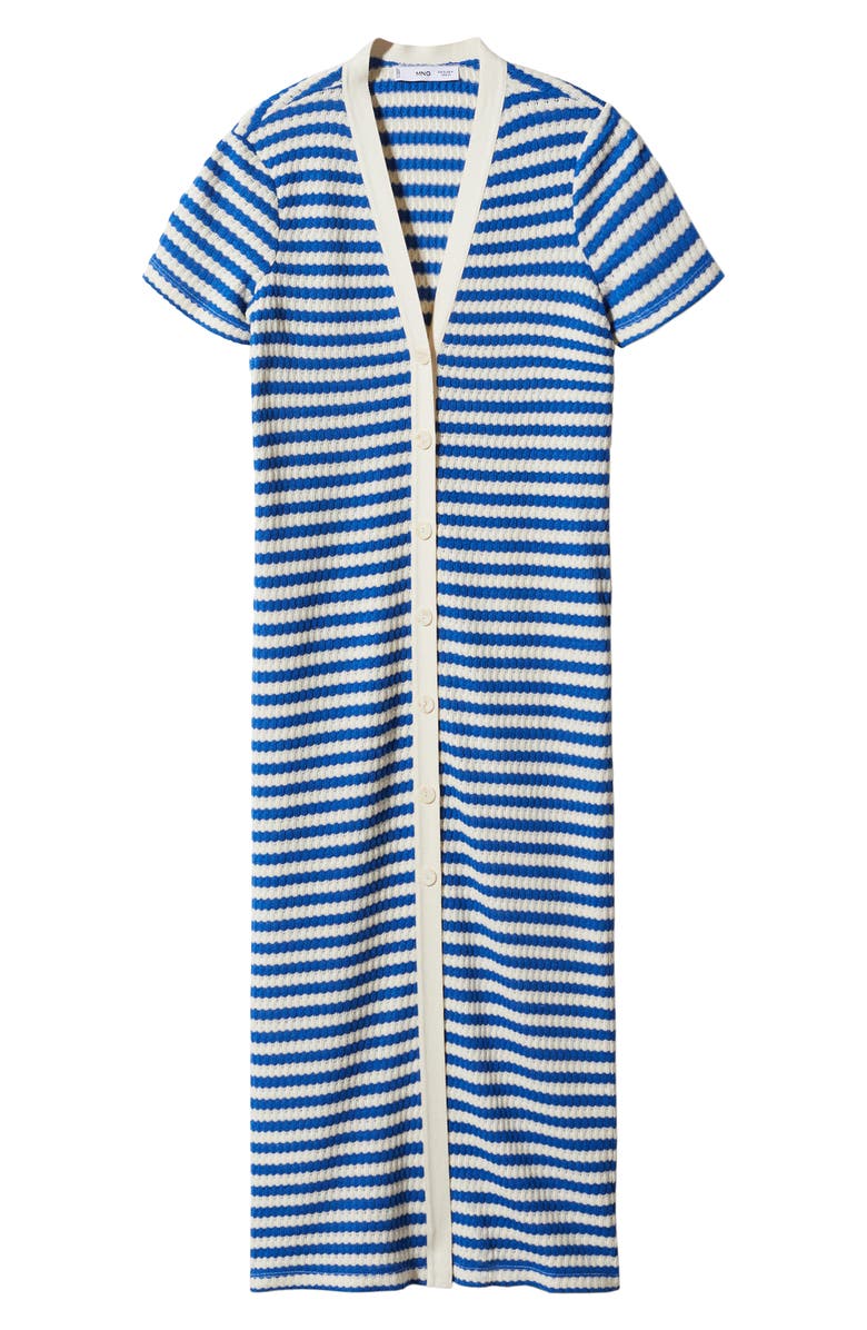 MANGO Stripe Jersey Sweater Dress, Alternate, color, 