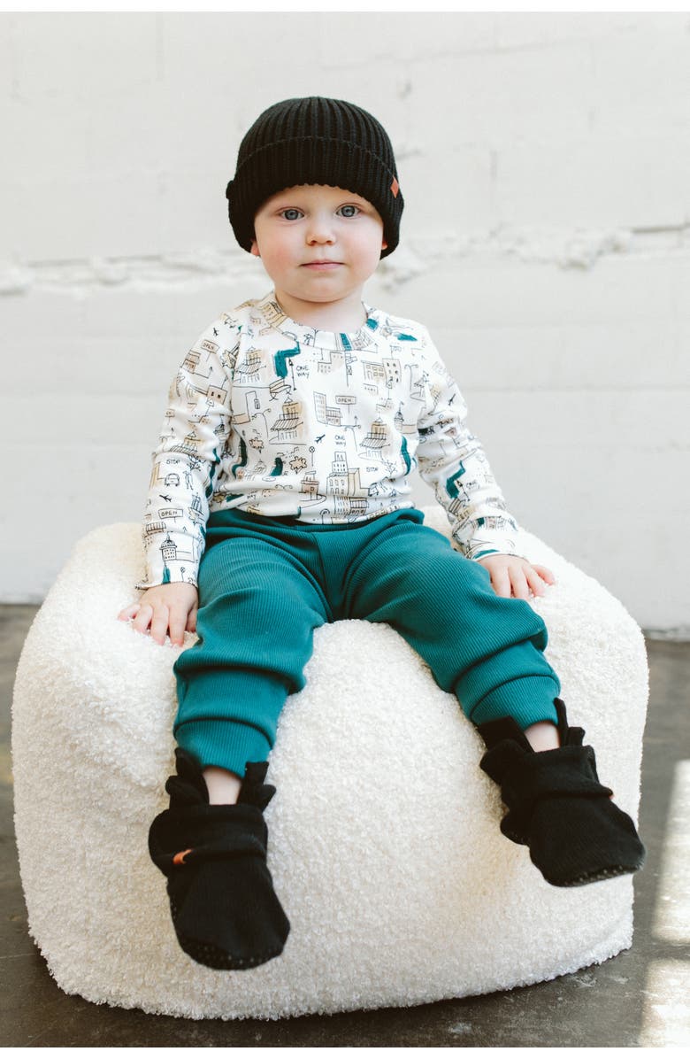 goumikids Goumi Baby & Toddler Organic Knit Beanie, Alternate, color, 