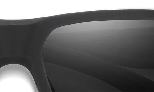 Smith Arvo 61mm Chromapop™ Polarized Wraparound Sunglasses In Black