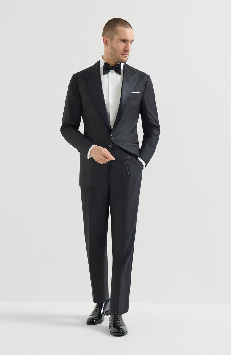 Brunello Cucinelli Slim fit shirt, Alternate, color, White