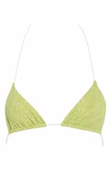 Free People Michelle Triangle Bikini Top