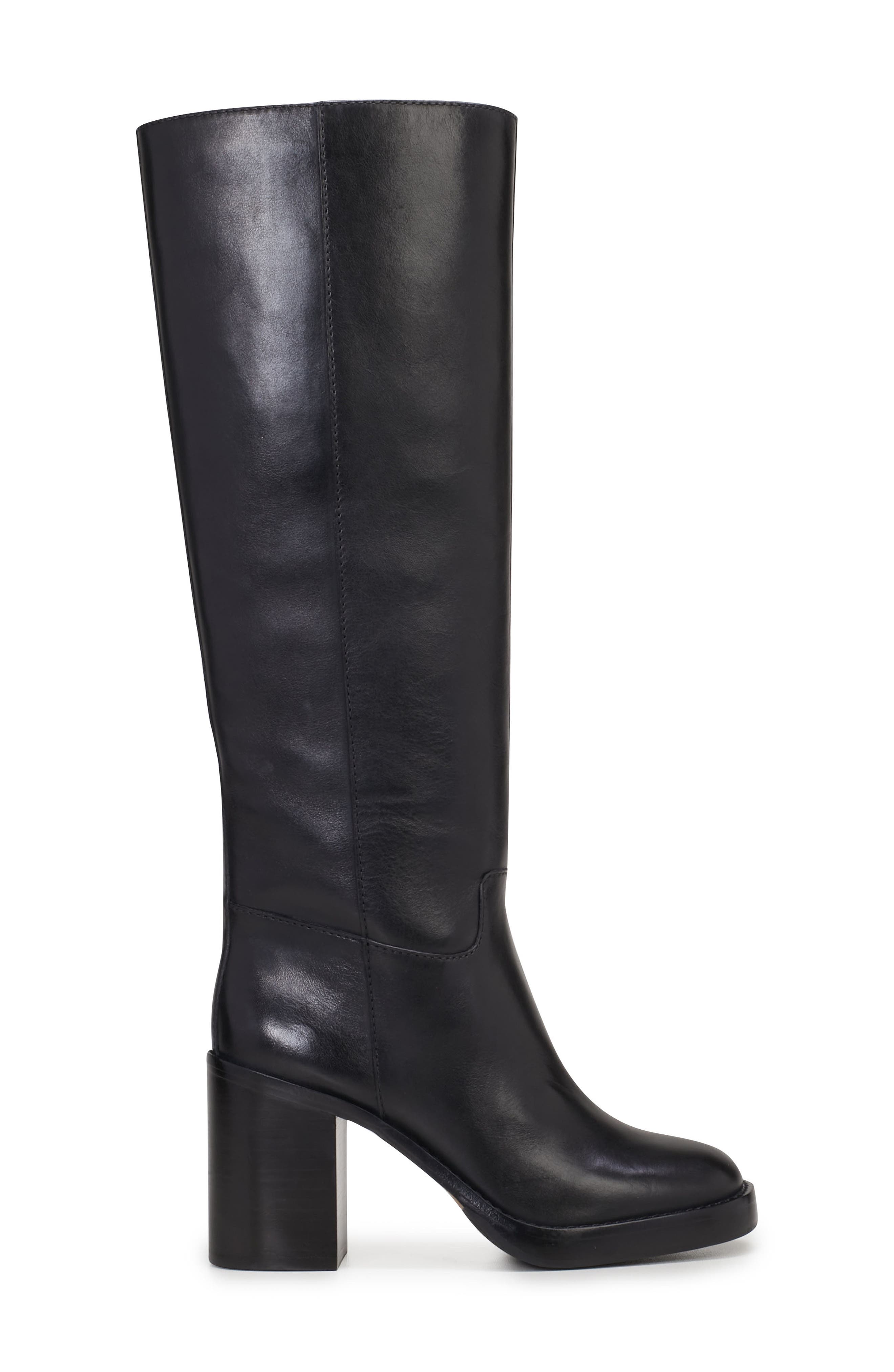 Vince Camuto Gibi Knee High Boot, Alternate, color, Black