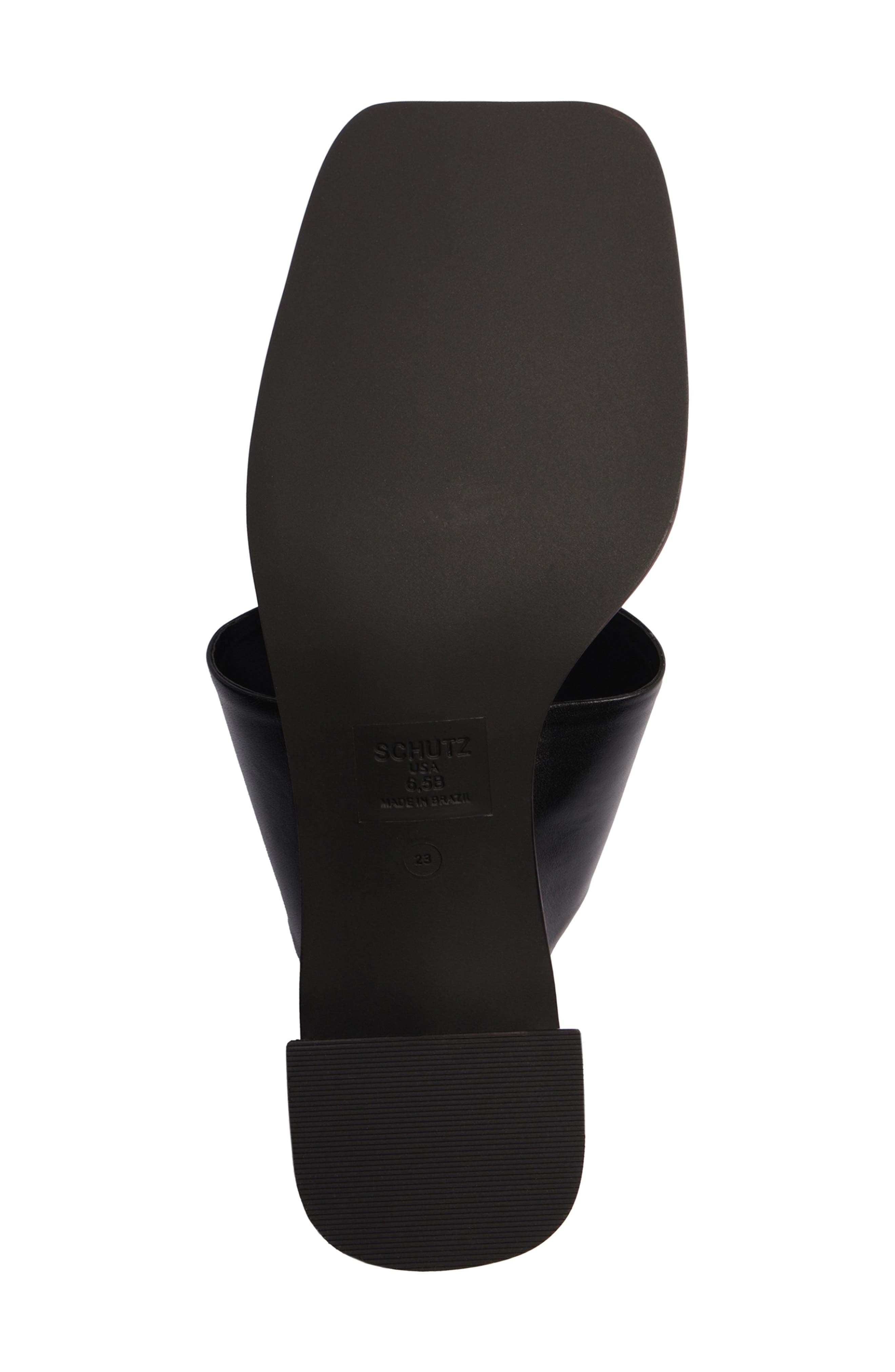 Schutz Martha Flip Flop, Alternate, color, Black