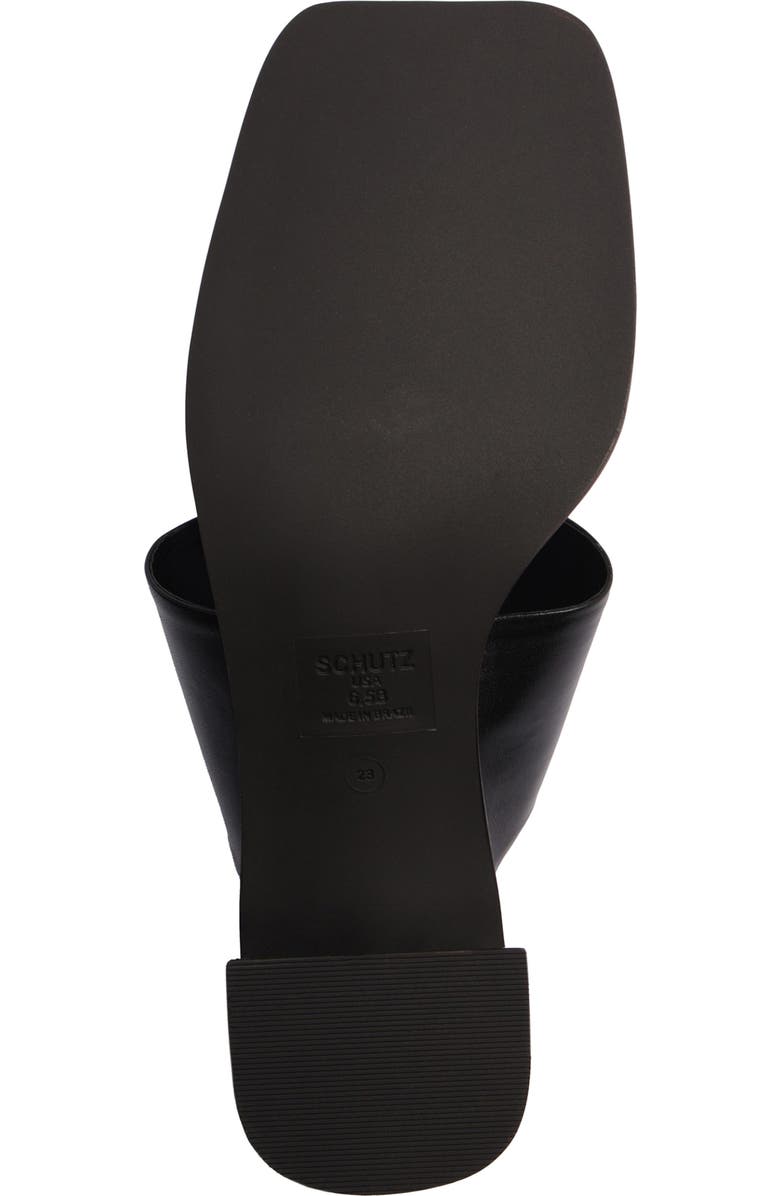 Schutz Martha Flip Flop, Alternate, color, Black