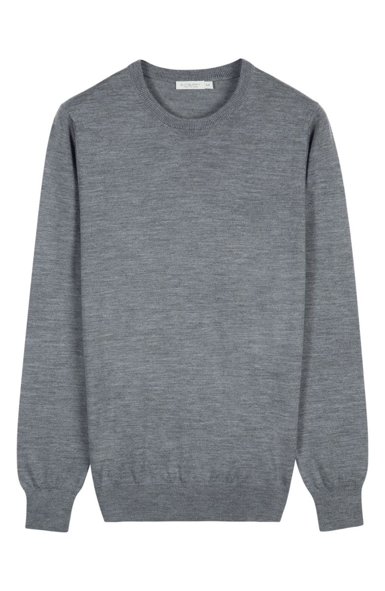 Suitsupply Merino Wool Crewneck Sweater, Alternate, color, 