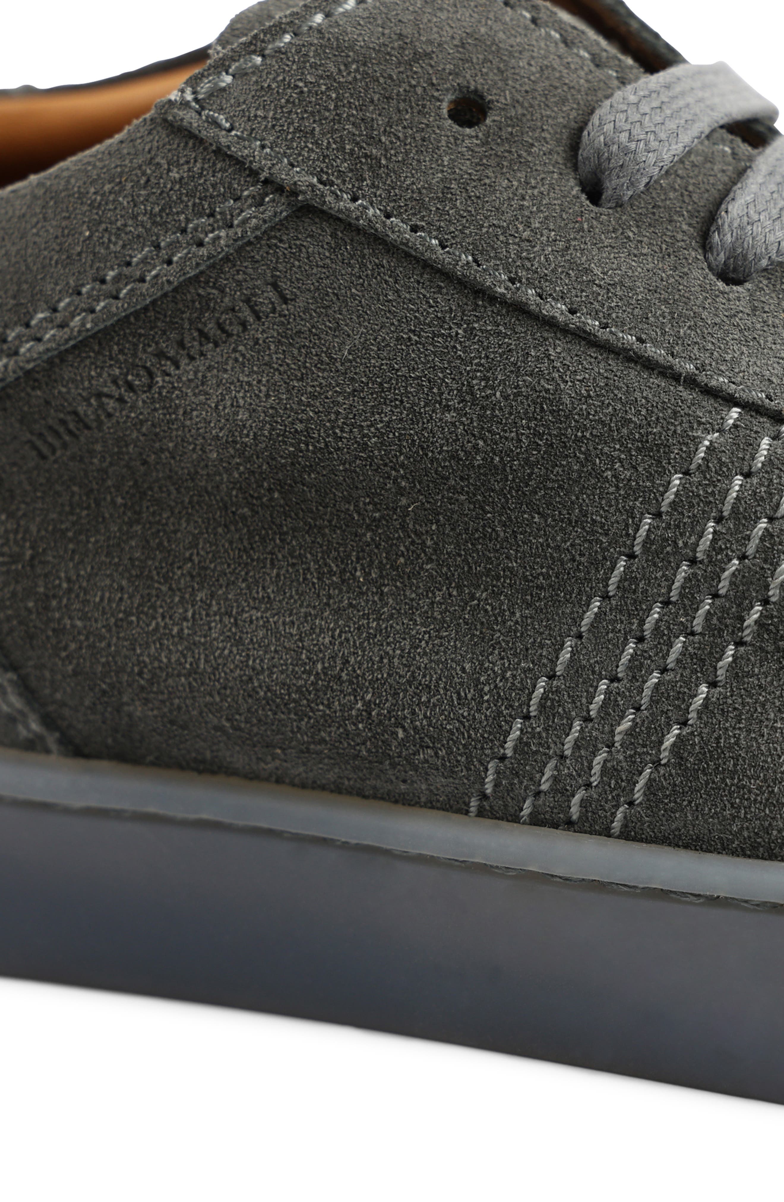Bono Sneaker, Alternate, color, GREY SUEDE
