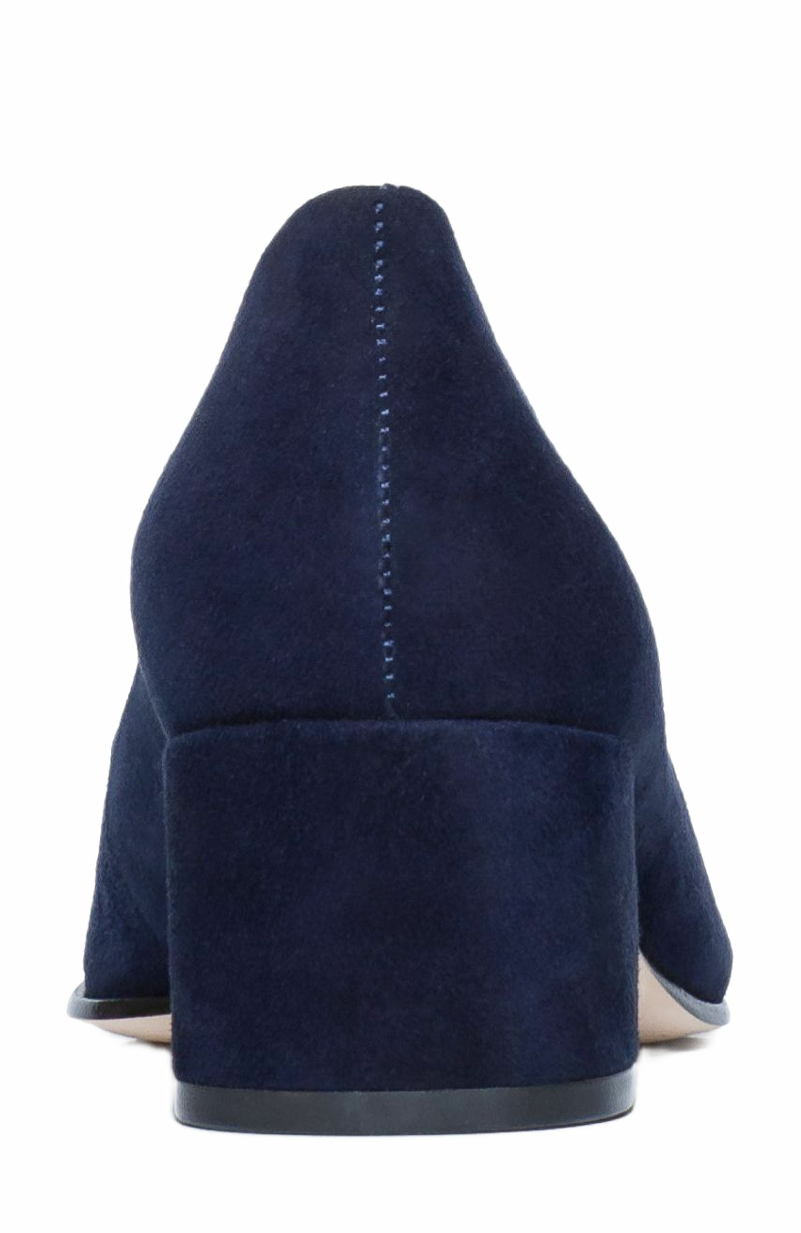 Millie Block Heel Pump, Alternate, color, DARK NAVY