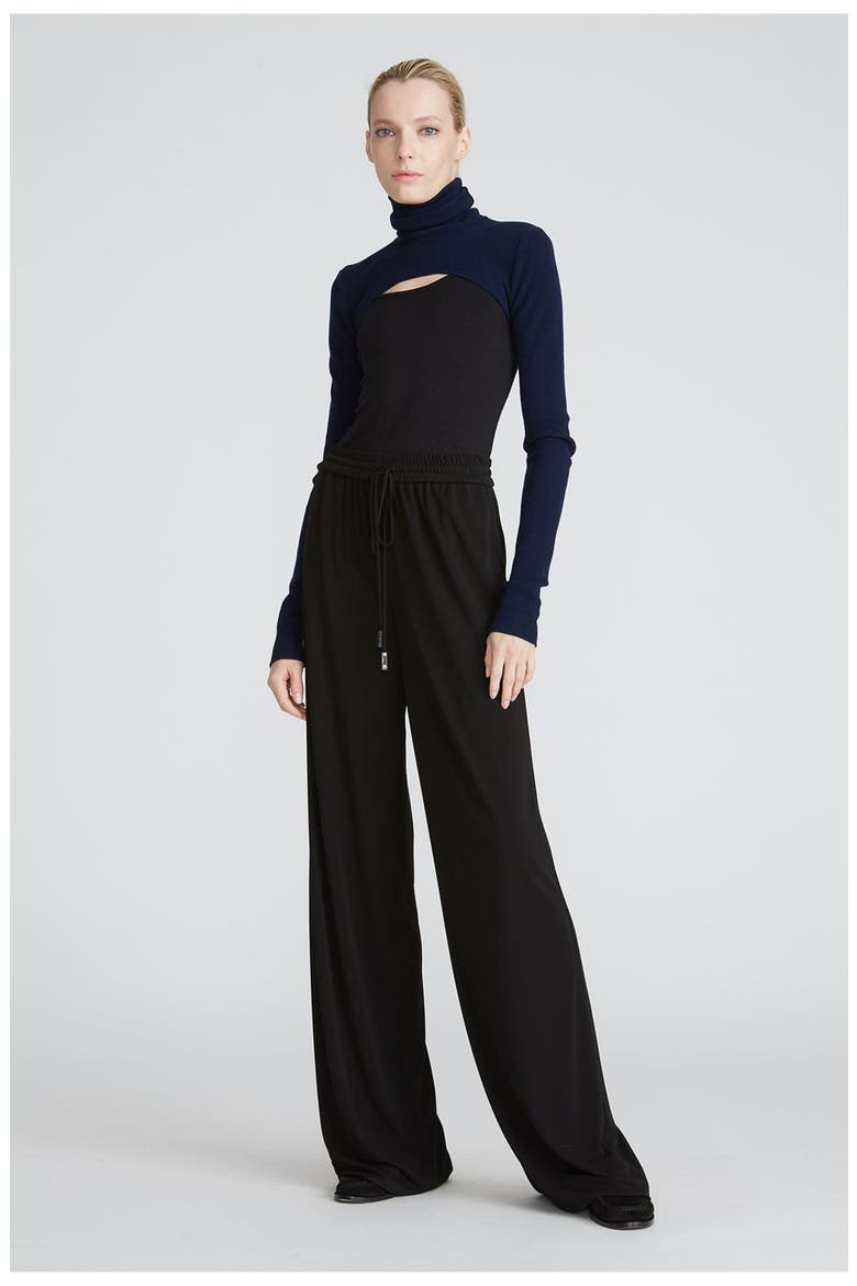 Mina Turtleneck Shrug, Main, color, Navy