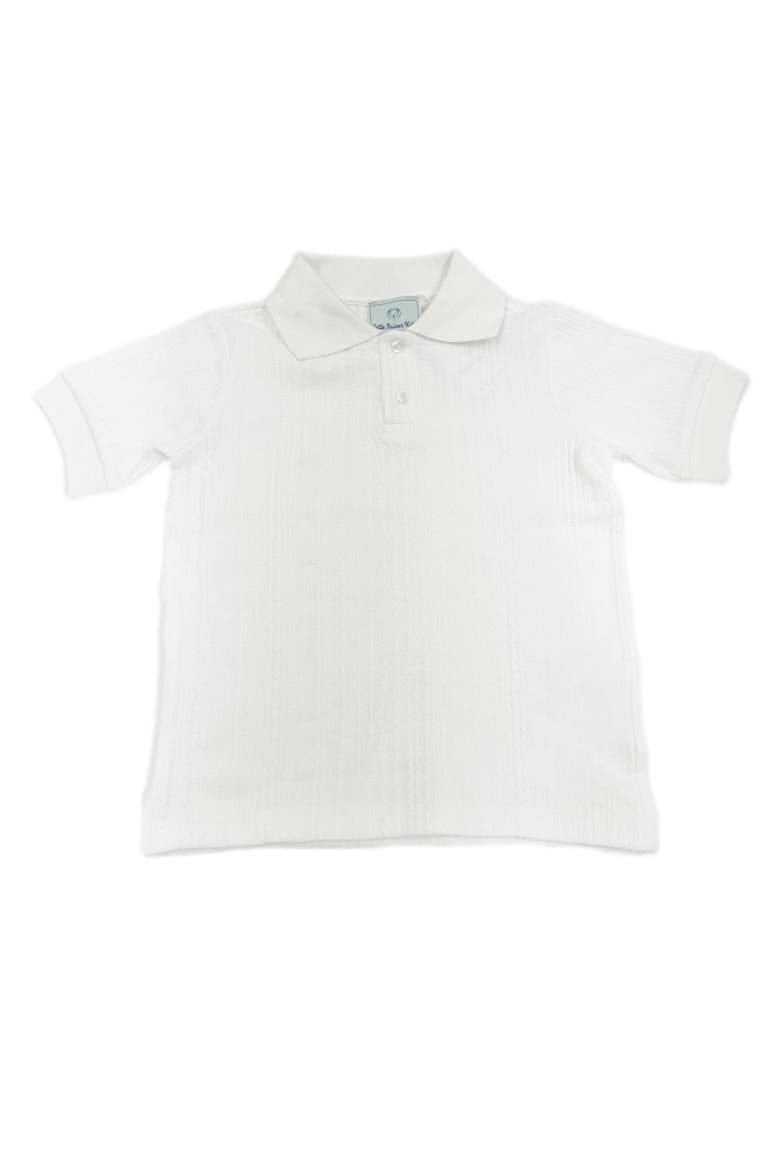 Alex Short Sleeve Polo Shirt, Main, color, White