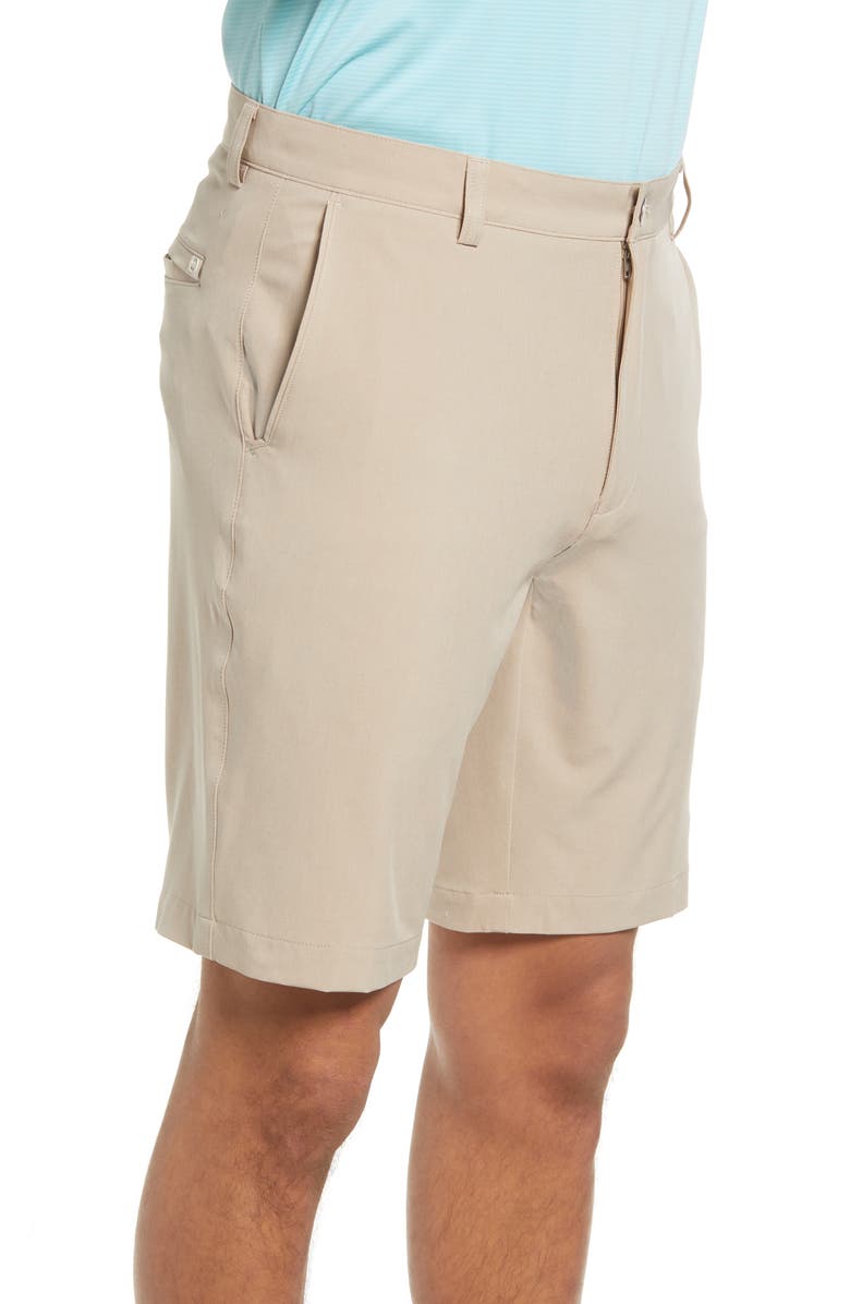 Peter Millar Men's Shackleford Performance Hybrid Shorts, Alternate, color, Beech Wood