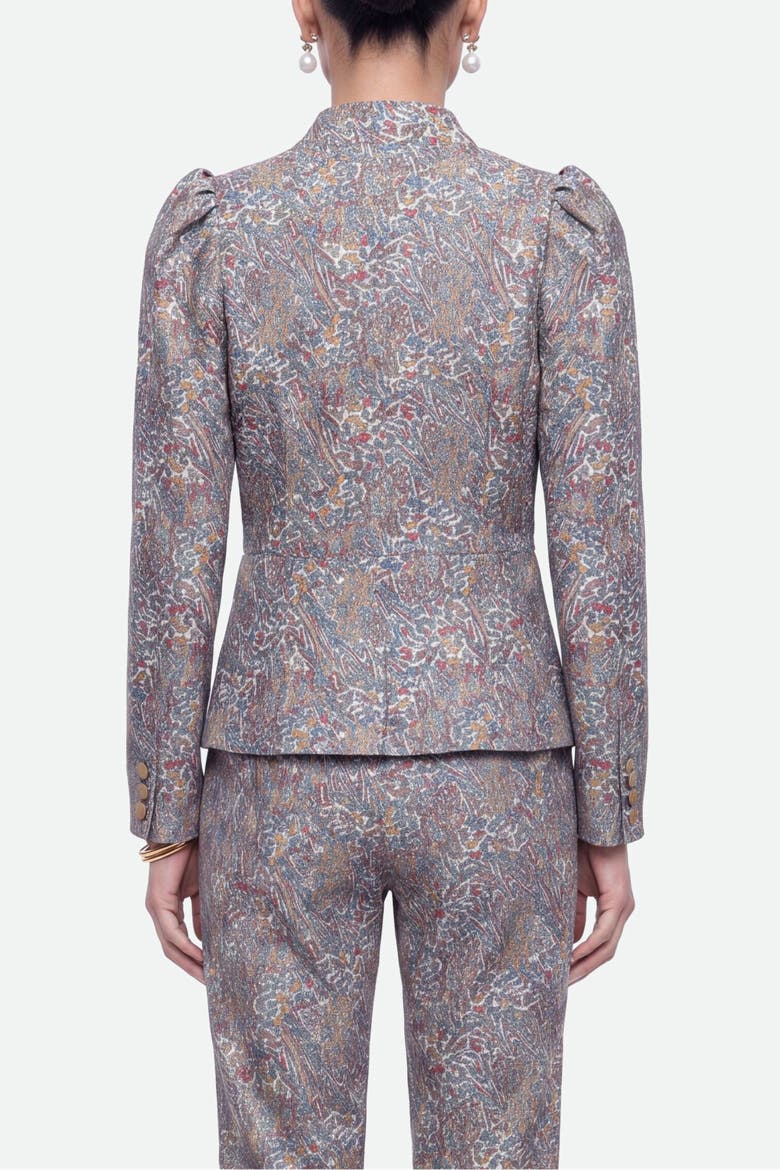 Stand Collar Jacket, Alternate, color, Yellow