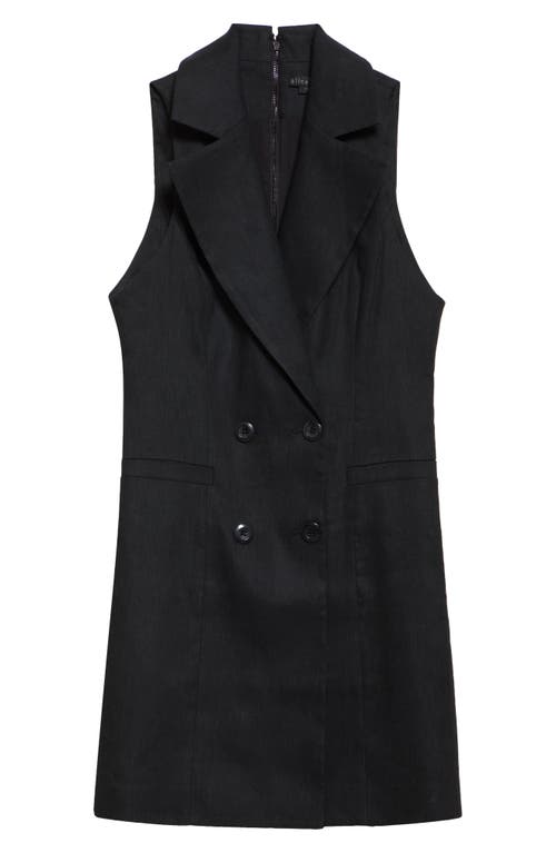 Alice And Olivia Meritt Double Breasted Tux Dress