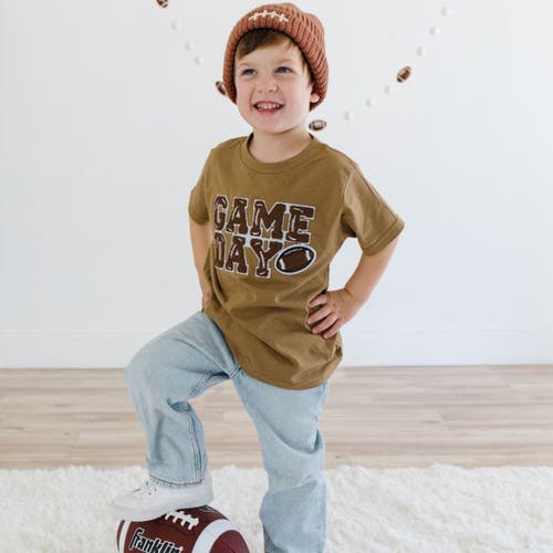 Sweet Wink Game Day Patch Short Sleeve T-shirt In Brown