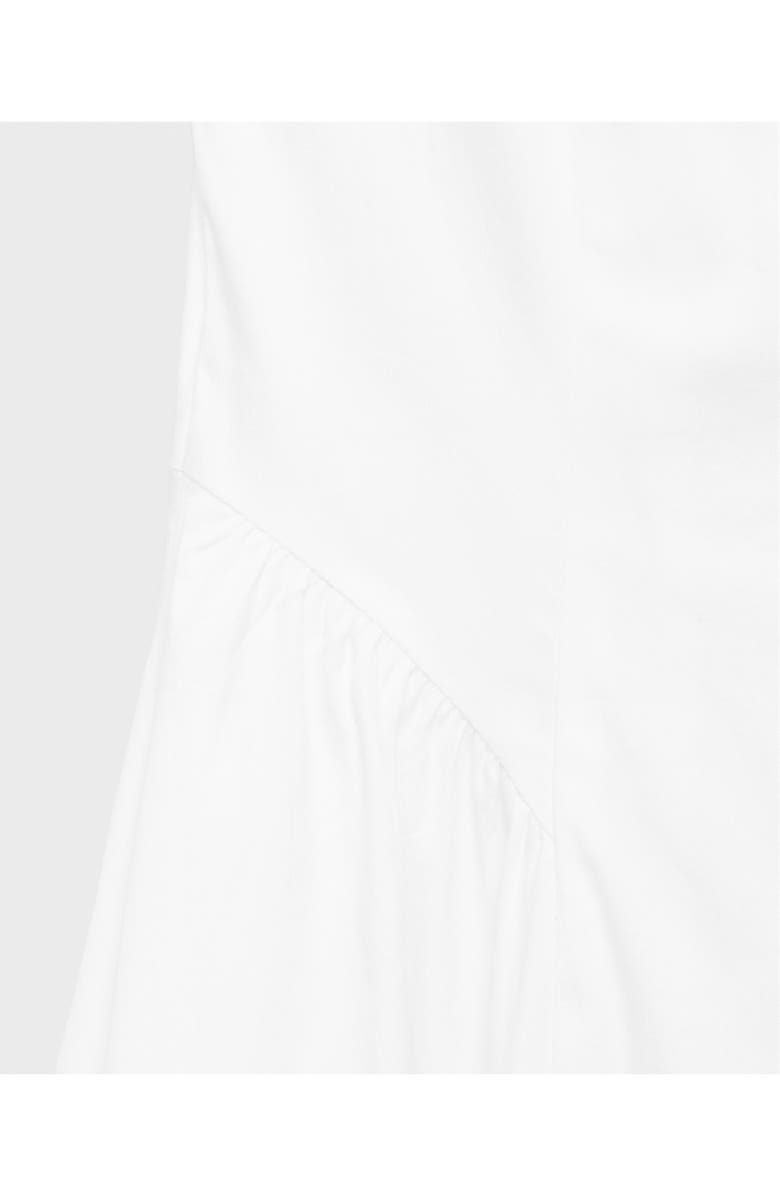 MANGO Sleeveless A-Line Midi Dress, Alternate, color, White