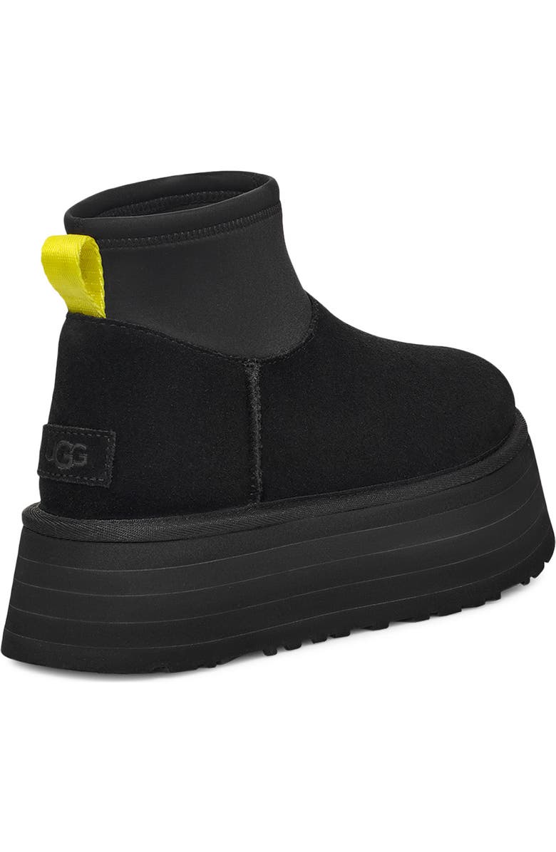 UGG<sup>®</sup> Classic Mini Dipper Platform Boot, Alternate, color, Black