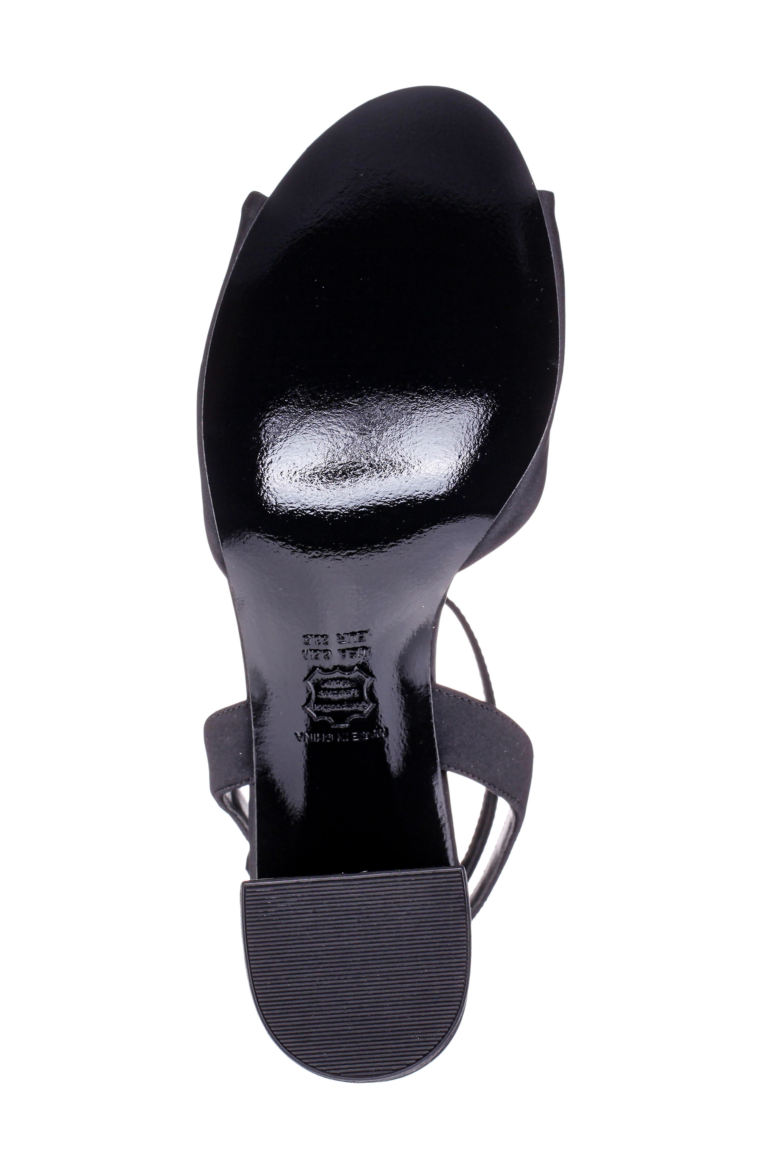 Nigella Sandal, Alternate, color, BLACK