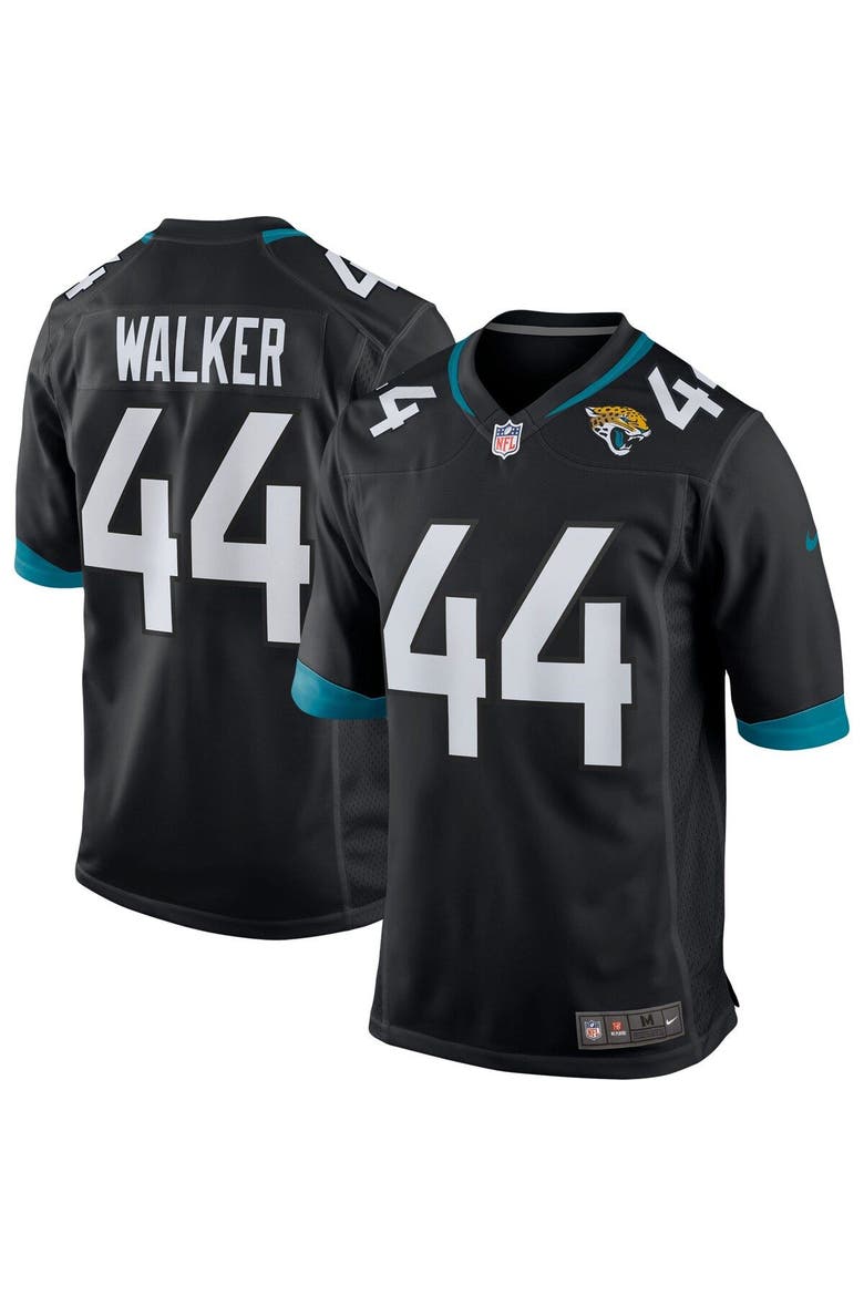 Men's Nike Travon Walker Black Jacksonville Jaguars Player Game Jersey, Main, color, Black