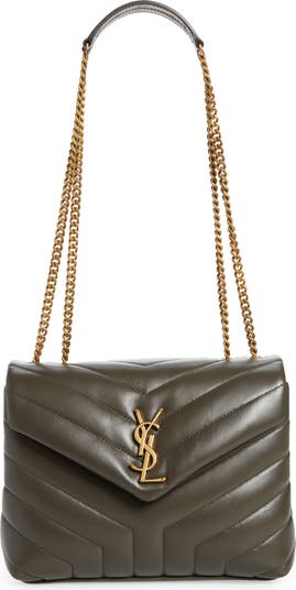 Saint Laurent LouLou ショルダーバッグ Saint Laurent Small Loulou Chain Leather Shoulder Bag