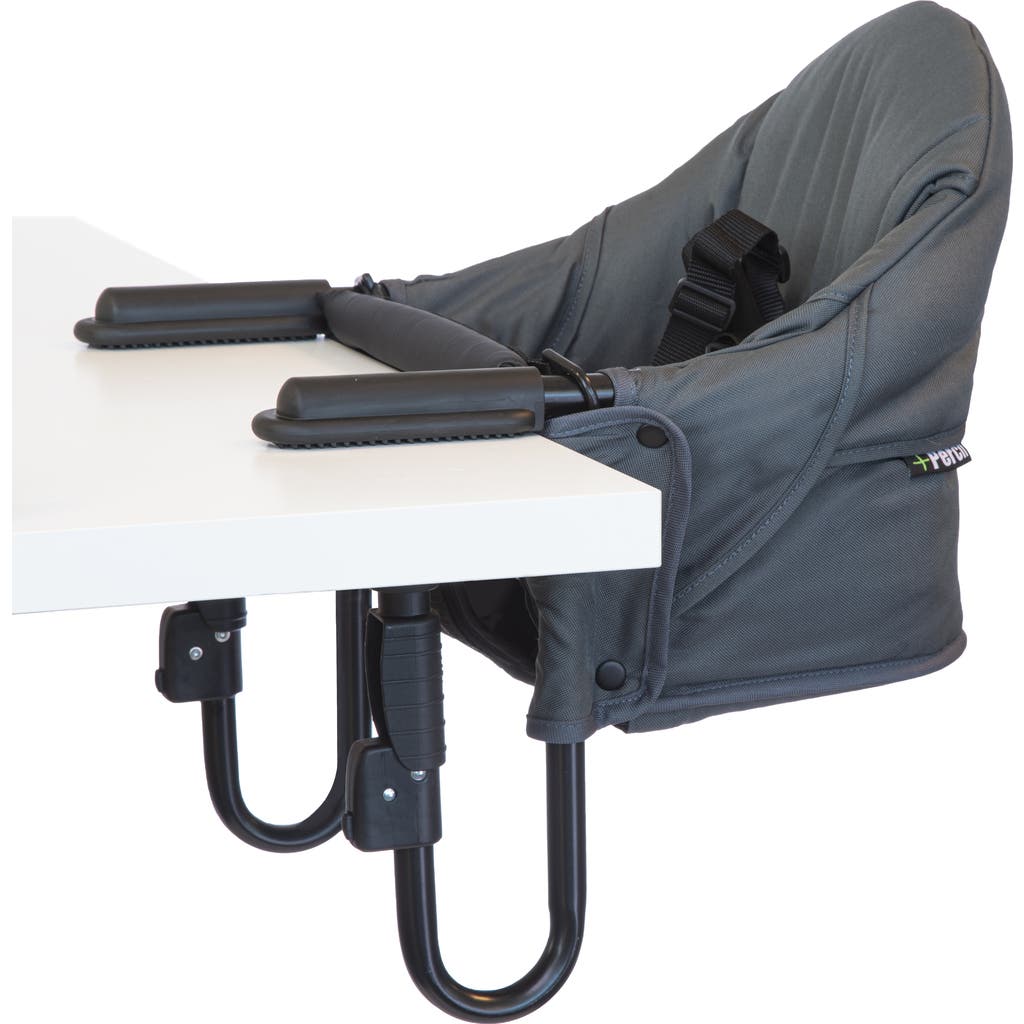 Guzzie and Guss Perch Portable Hook-On Baby Highchair - Compact, Travel-Friendly & Fits Most Tables in Charcoal  product
