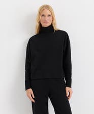Pact Organic Cotton Roam Funnel Neck Top