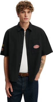 Cotton On Men's Darcy Short Sleeve Shirt