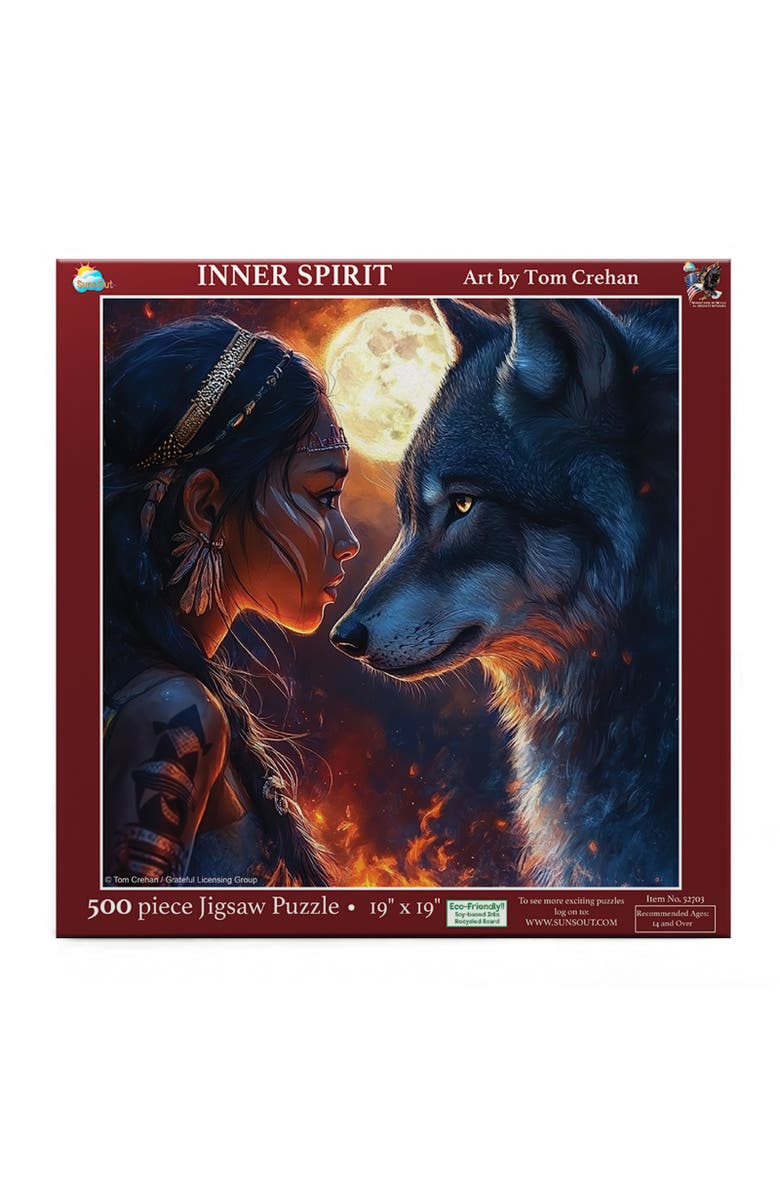 Sunsout Inner Spirit 500 piece Jigsaw Puzzle for Adults, Alternate, color, Multicolor