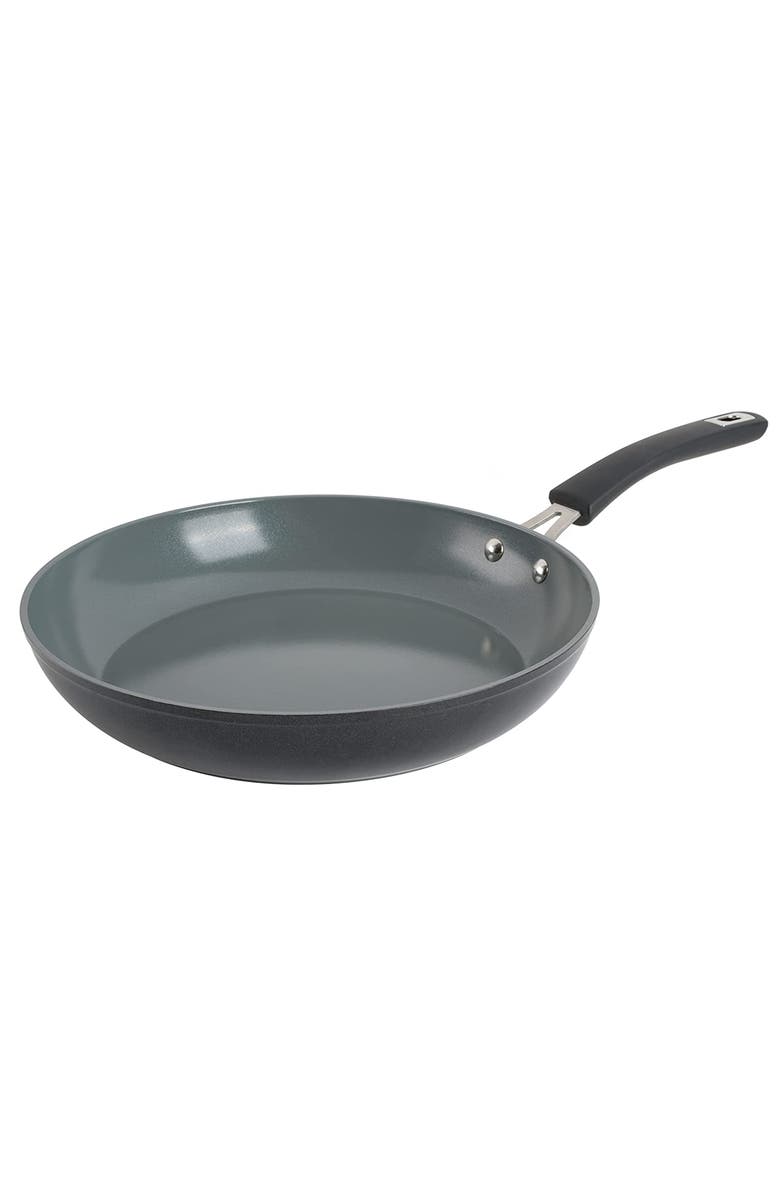 Kenmore Arlington 8 Inch Nonstick Aluminum Frying Pan Diamond, Main, color, Black