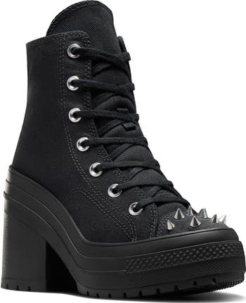 Chunky heel shops converse