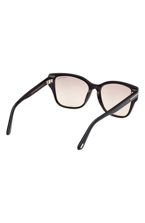 Tom Ford Elsa 55mm Butterfly Sunglasses