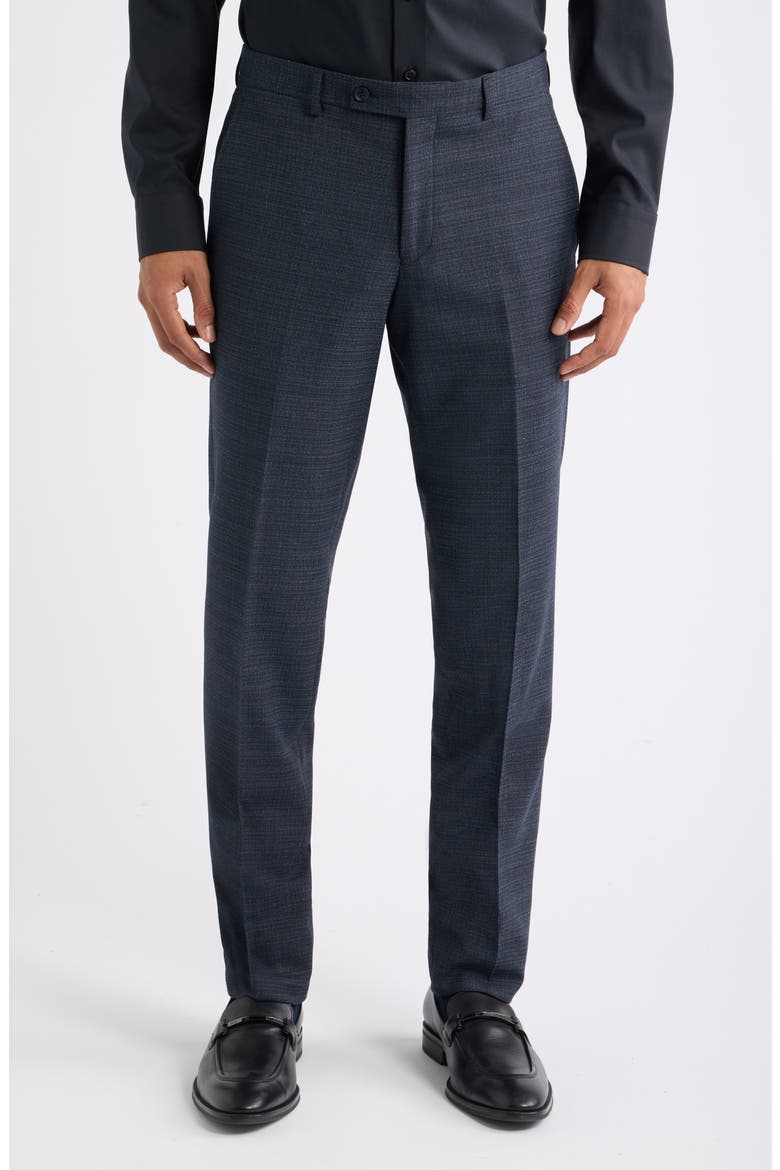 Ross Textured Wool Blend Suit, Alternate, color, MID BLUE