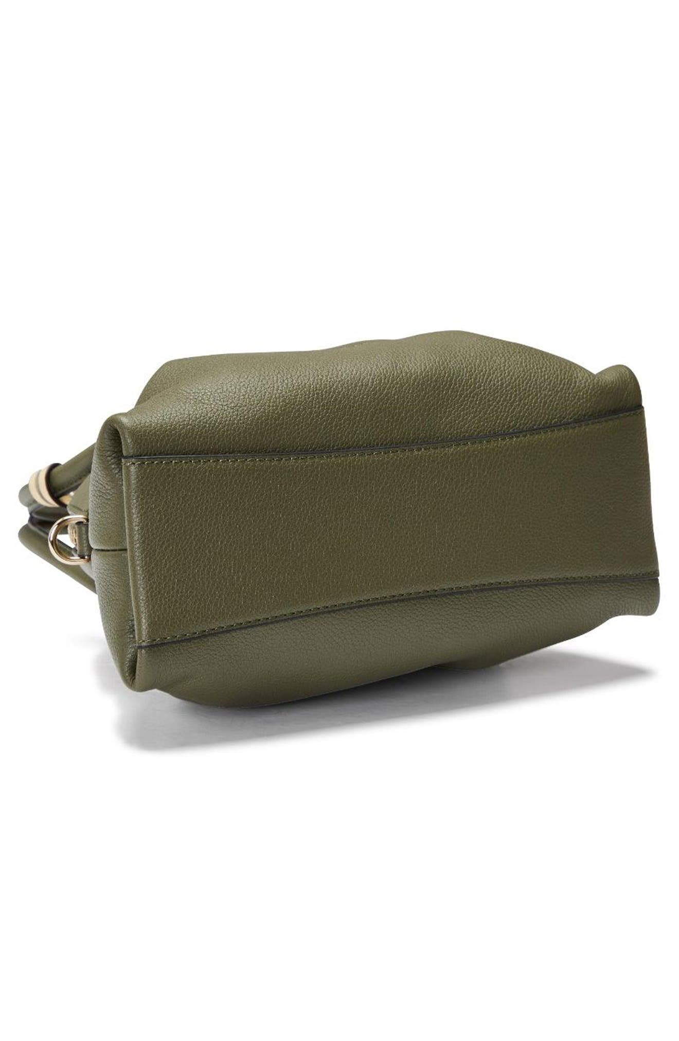 Adele Mini Bowling Bag Tote, Alternate, color, OLIVE