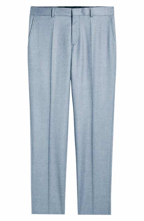 Genius Slim Fit Virgin Wool Suit Pants