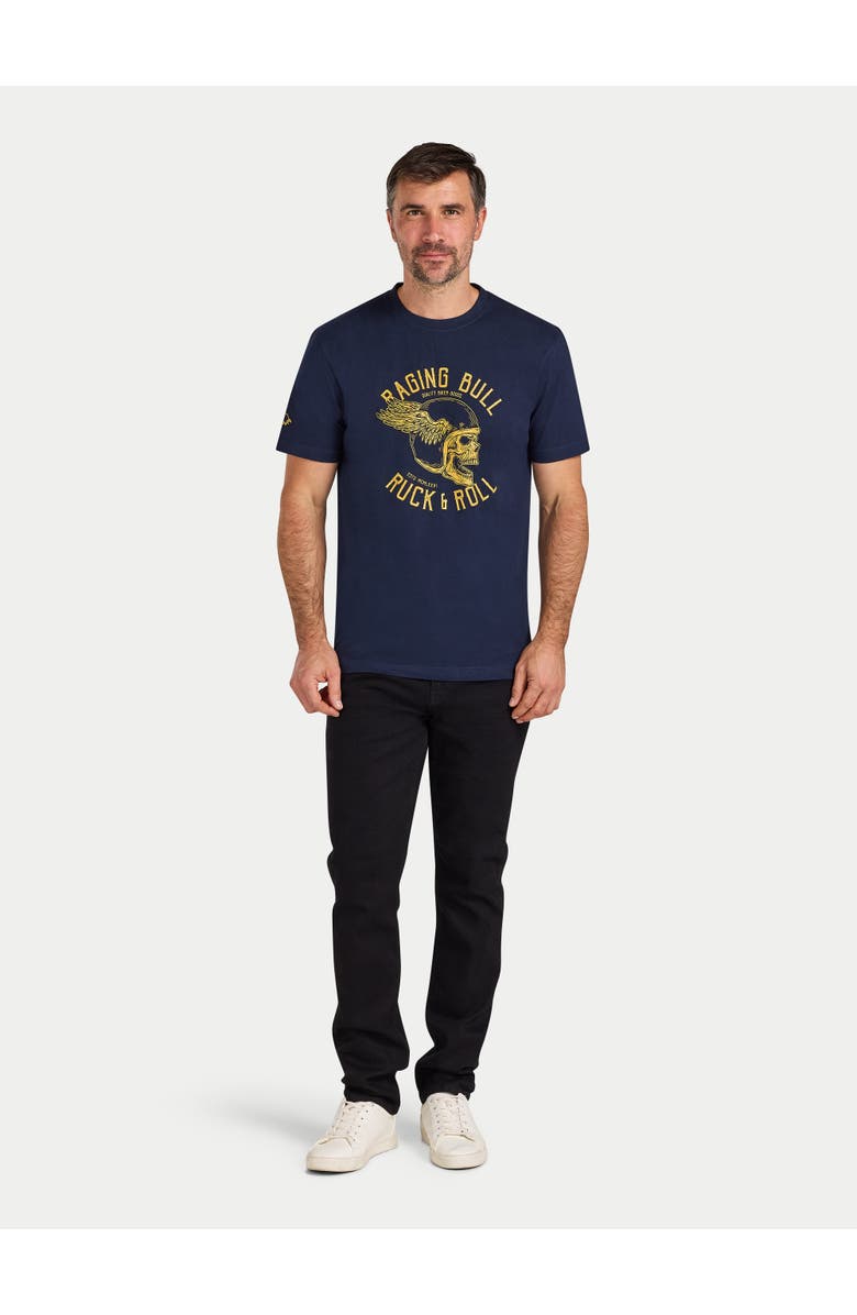 Raging Bull Ruck & Roll T-Shirt, Alternate, color, Navy