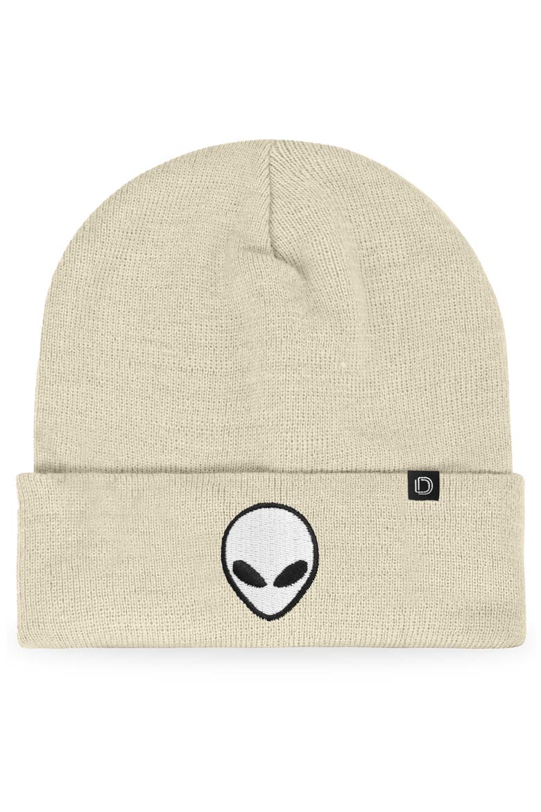 Alien Beanie, Main, color, Beige