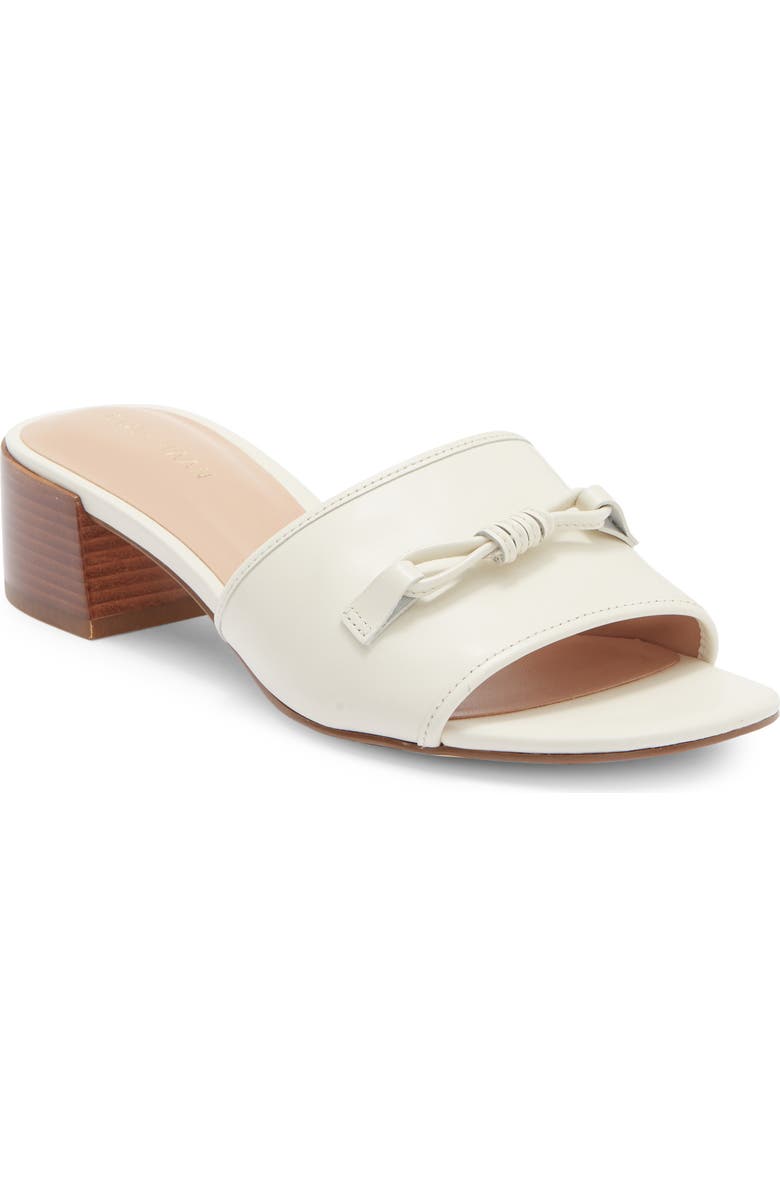 Cole Haan Cailyn Bow Slide Sandal, Main, color, Ivory Leather