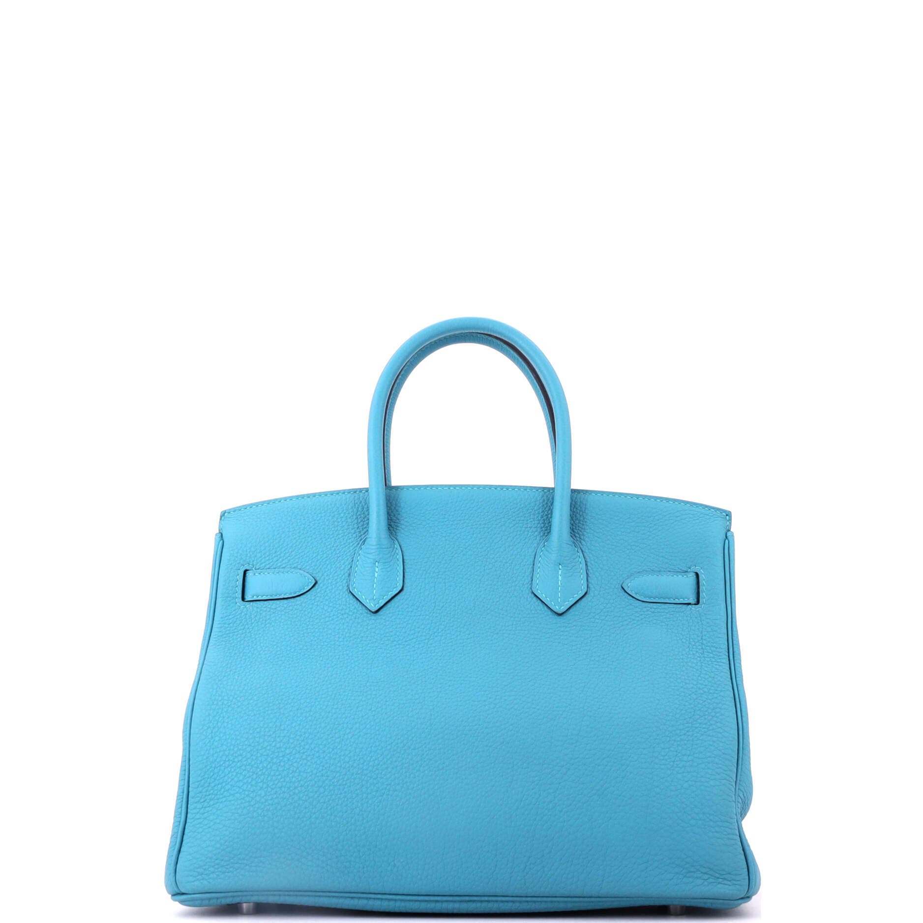 Birkin Handbag Blue Togo with Palladium Hardware 30, Alternate, color, Blue