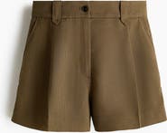 H&M Pleat-front Shorts