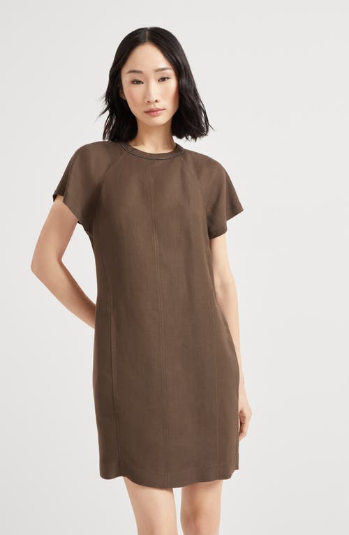 Brunello Cucinelli Monili Minikleid Mit Kettendetail