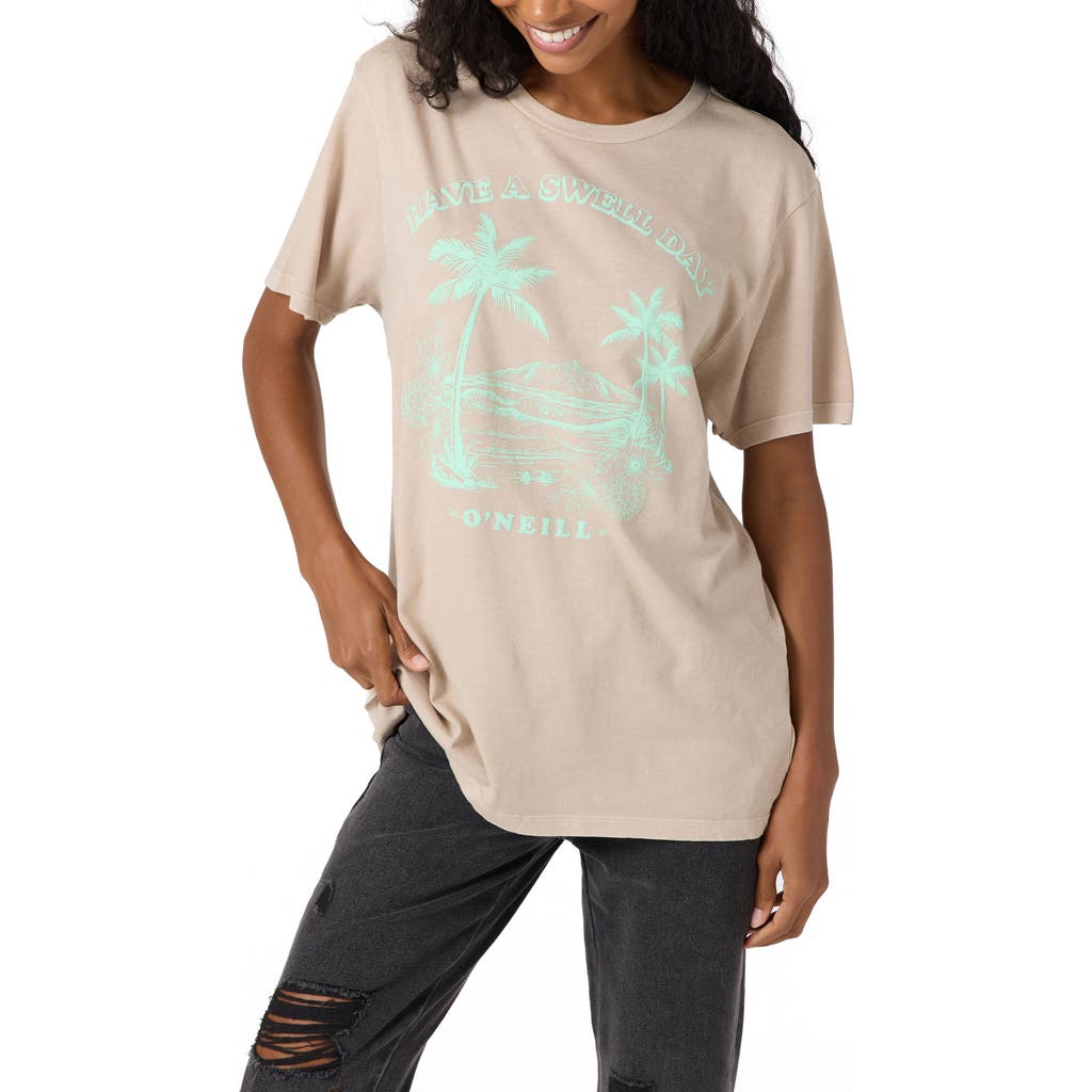 O'neill Have A Swell Day Graphic T-shirt In Neutral