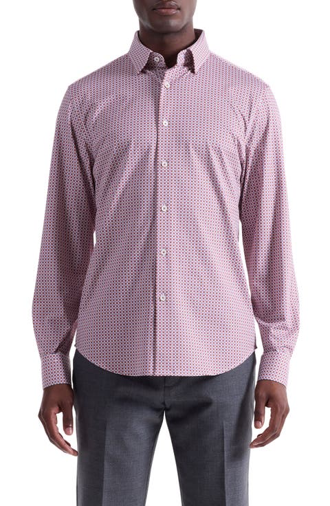 Jules OoohCotton® Medallion Print Button-Down Shirt