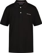 Calvin Klein Kids' Logo Cotton Polo
