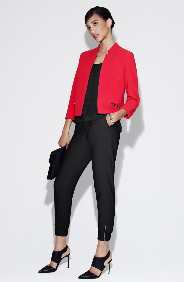 Trouvé Zip Track Pants, Alternate, color, 