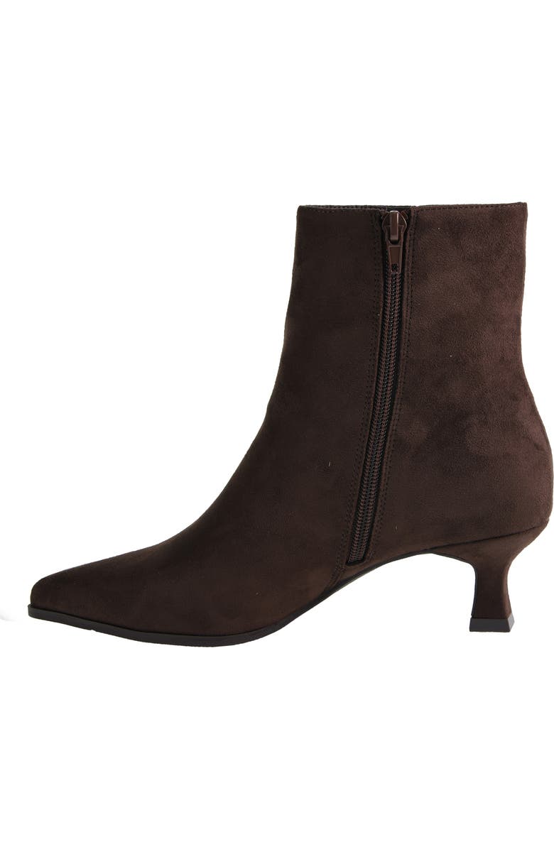 Chinese Laundry Novalie Pointed Toe Bootie, Alternate, color, Brown Suede