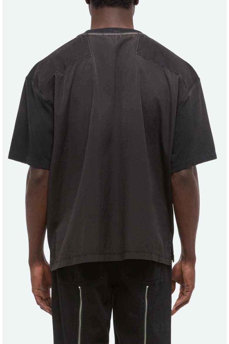 Patch Cotton T-Shirt, Alternate, color, BLACK