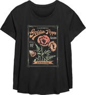 Lost Gods Women's Lost Gods Poppy Seeds Packet Graphic T-Shirt
