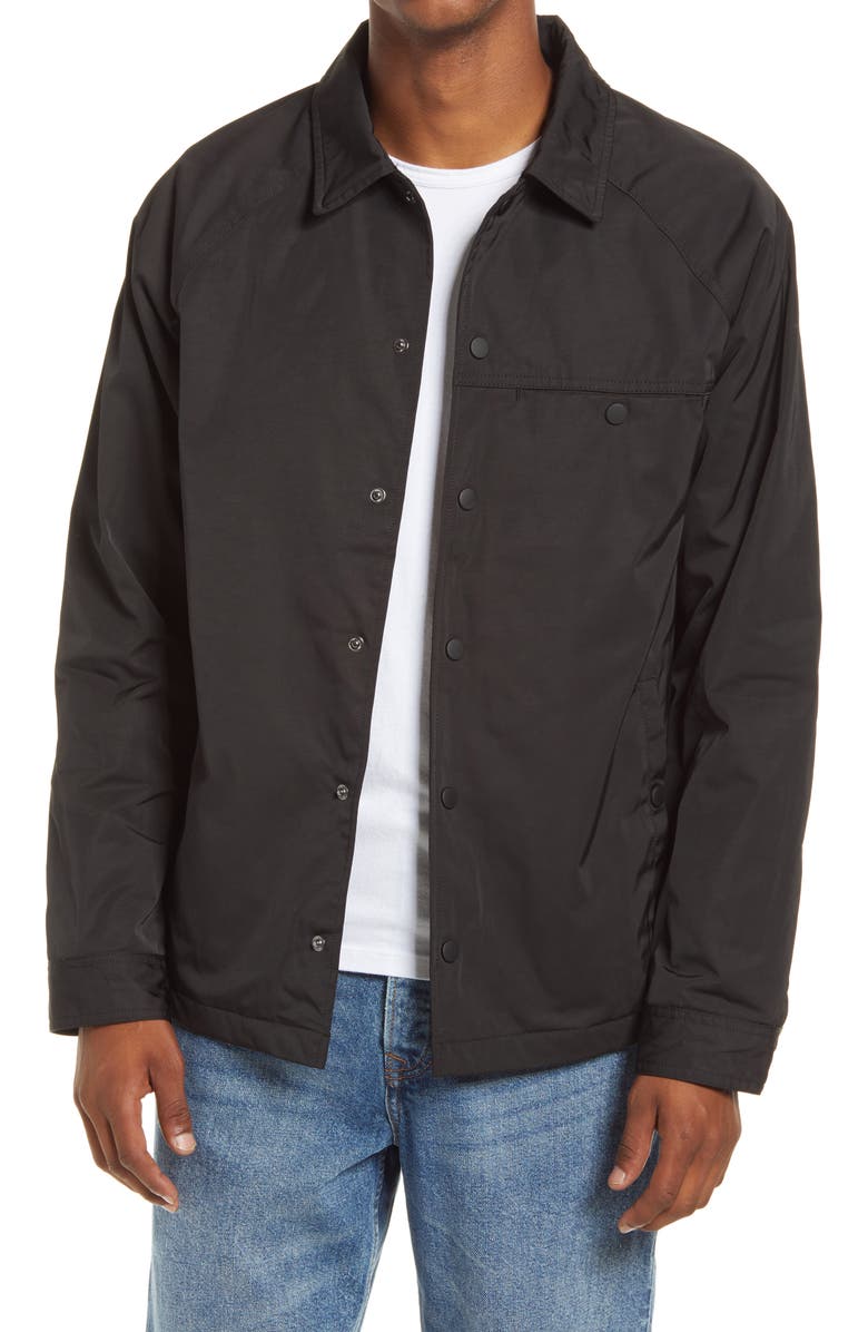 Topman Classic Fit Coach Jacket, Main, color, 